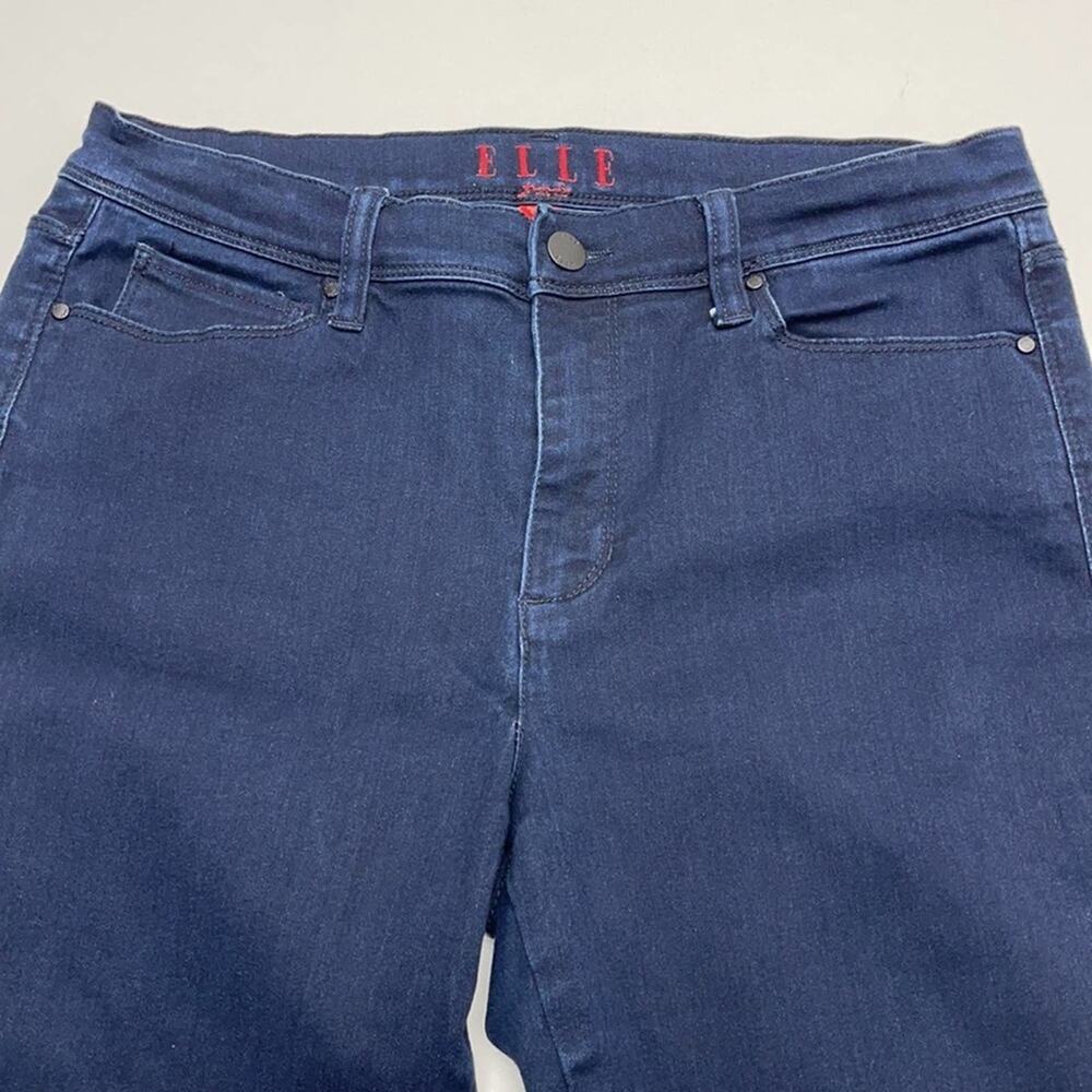 ELLE Women’s 10 Dark Blue Stretchy Jeans